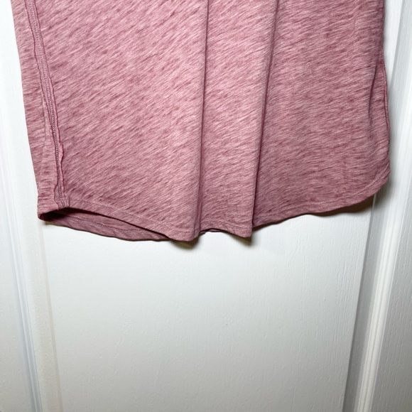 We The Free Women’s Burnout V-Neck Short Sleeve Tee in Dusty Rose - Picture 5 of 12